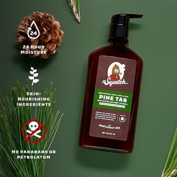 Dr. Squatch Men's Natural Lotion - 24-hour Hydration