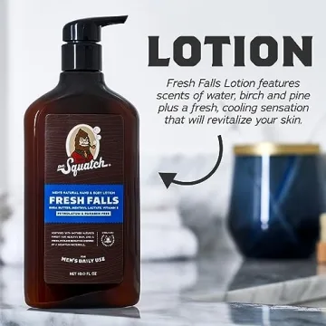 Dr. Squatch Men's Natural Lotion - 24-hour Hydration
