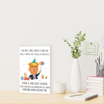 Funny Trump 18th Birthday Card - Humorous Gift