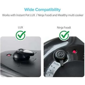 Goldlion Steam Diverter Pressure Release Accessory Compatible with Instant Pot LUX, Ninja Foodi, Crock-Pot Express and Power Pressure Cooker