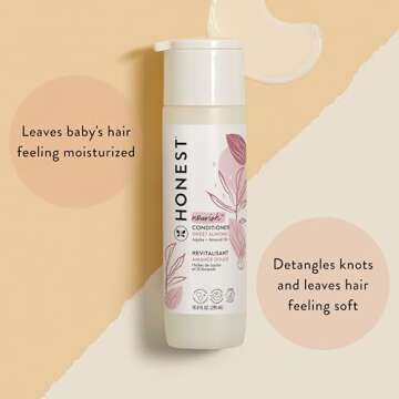 The Honest Company Silicone-Free Conditioner | Eco-Friendly & Gentle for All