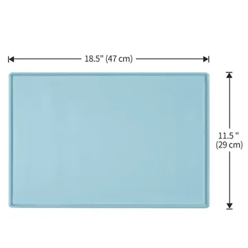 EIOKIT Silicone Dog Feeding Mat - Non-Slip Design