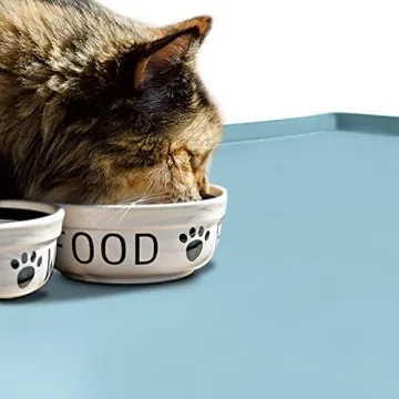 EIOKIT Silicone Dog Feeding Mat - Non-Slip Design