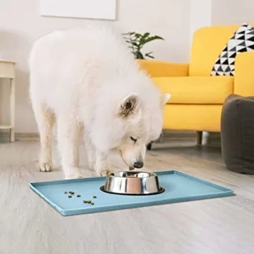 EIOKIT Silicone Dog Feeding Mat - Non-Slip Design