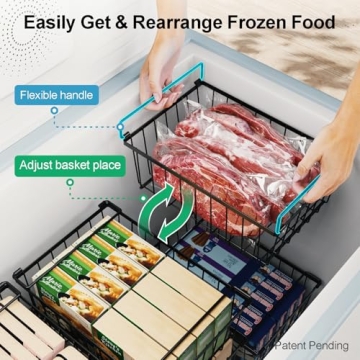 iSPECLE Freezer Bins - Organize Your Frozen Foods Easily