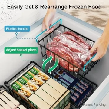 iSPECLE Freezer Bins - Organize Your Frozen Foods Easily
