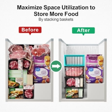 iSPECLE Freezer Bins - Organize Your Frozen Foods Easily