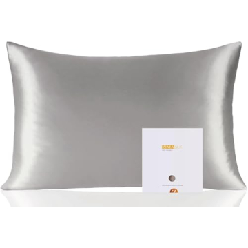 ZIMASILK 100% Pure Mulberry Silk Pillowcase - Luxurious Comfort for Hair and Skin