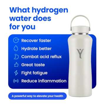 DYLN Alkaline Water Bottle | Portable Hydrogen Water Bottle