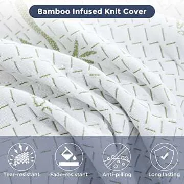 Comfortable IULULU Twin Size Mattress with Bamboo Cover