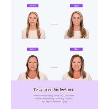 Keranique Hydrating Shampoo and Conditioner Set - Deep Hydration Hair Shampoo and Conditioner for Repairing Natural Moisture with Keratin - Sulfate-Free Intense Hydrator for Dry, Thin, Damaged Hair