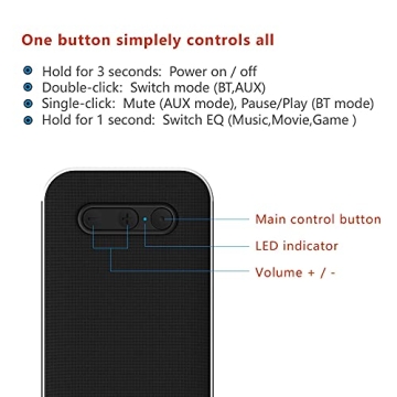 KEiiD Bluetooth Computer Speakers for Laptops & Desktops