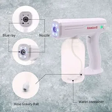 Nano Atomizer Spray Gun for Home and Garden Cleaning