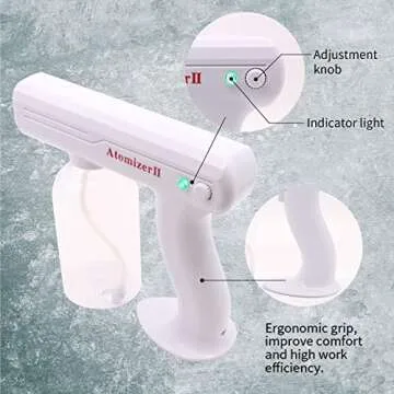 Nano Atomizer Spray Gun for Home and Garden Cleaning