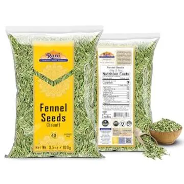 Rani Fennel Seeds: All Natural Flavorful Spice