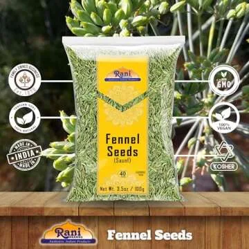 Rani Fennel Seeds: All Natural Flavorful Spice