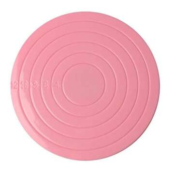 Cookie Decorating Turn Table - 5.5 Inch Mini Spinning Cake Decorating Stand 360 Degree Revolving Cookie Swivel Stand