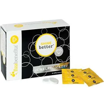 FizzBenefitz Shine Jewelry Cleaner Effervescent Tablets 10 Pack