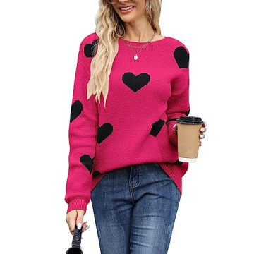 Cogild Cute Fall Sweaters for Women Soft Trendy Pullover