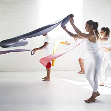 B YOGA Lightweight Non-slip Yoga Mat for All Workouts