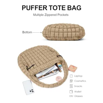 LEXSION Lightweight Quilted Tote Bag for Every Occasion