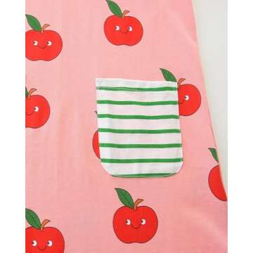 Hongshilian Girls Christmas Dress Long Sleeve Playwear