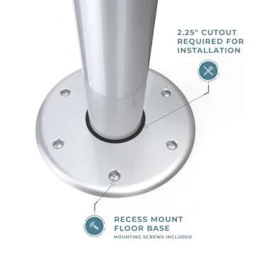 SurFit 27" Table Leg System for RVs and Boats