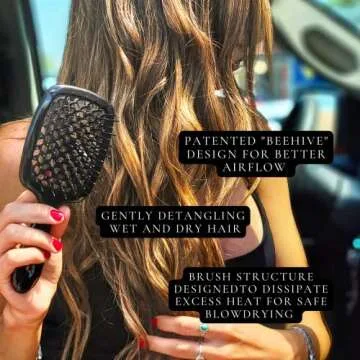 Janeke Superbrush - Effortless Detangling Hair Care