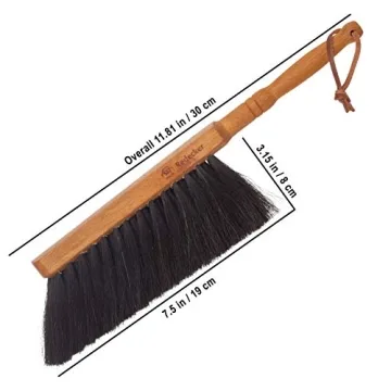REDECKER Horsehair Broom & Dustpan Set for Home