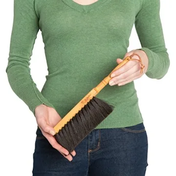REDECKER Horsehair Broom & Dustpan Set for Home