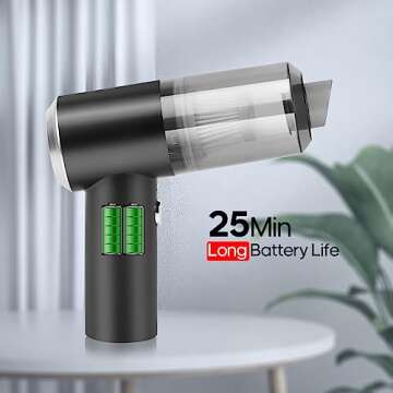 Auloea Mini Portable Vacuum Cleaner for Easy Cleanups