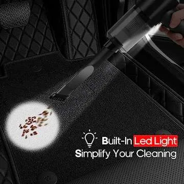 Auloea Mini Portable Vacuum Cleaner for Easy Cleanups