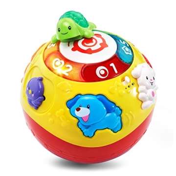 VTech Wiggle and Crawl Ball - Engaging Toy for Infants
