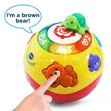 VTech Wiggle and Crawl Ball - Engaging Toy for Infants