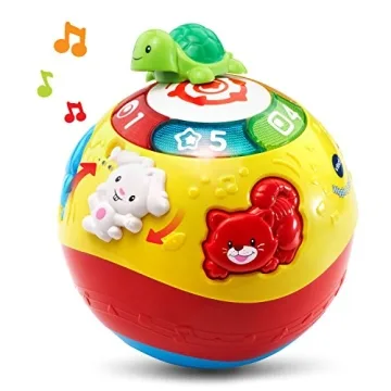 VTech Wiggle and Crawl Ball - Engaging Toy for Infants