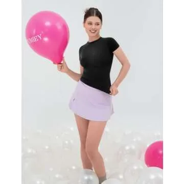 PUMIEY T Shirts for Women Crew Neck Short Sleeve Basic Tops Summer Y2K Crop Tops, Jet Black X-Small