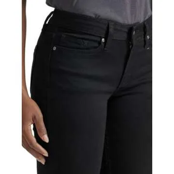 Lee Women's Legendary Mid Rise Bootcut Jean Black 2