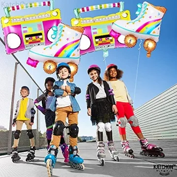 KatchOn Roller Skate Balloons 22 Inch Fun Party Decorations