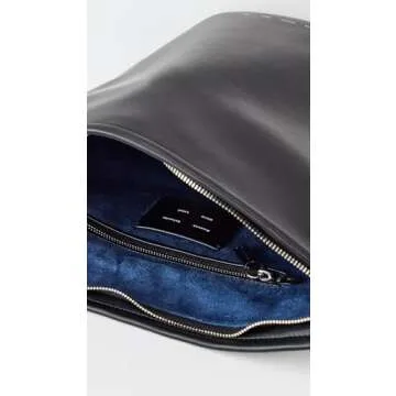 Proenza Schouler White Label Women's Leather Spring Bucket Bag, Black, One Size