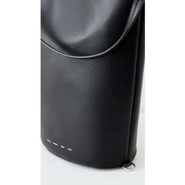 Proenza Schouler White Label Women's Leather Spring Bucket Bag, Black, One Size