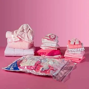 Ziploc Space Bag Jumbo Storage Bags, 2 Pack for Home Organizing