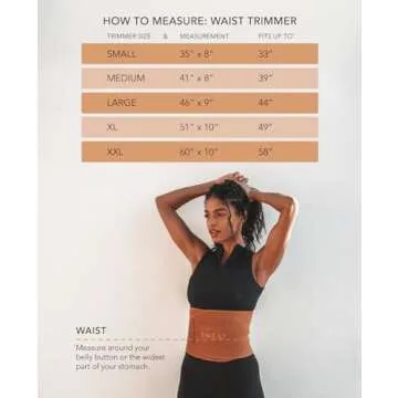 Sweet Sweat Toned Waist Trimmer for Women and Men | Premium Waist Trainer Belt to 'Tone' Your Stomach Area (Clay, Small)