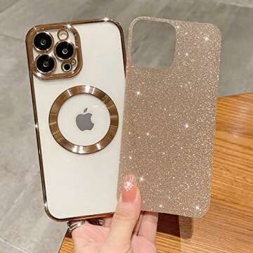 Buy MGQILING Glitter Case for iPhone 12 Pro - Stylish Protection