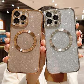 Buy MGQILING Glitter Case for iPhone 12 Pro - Stylish Protection
