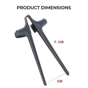 4pcs Finger Chopsticks for Snacking, Multicolor Reusable Gamer Chopsticks, Snack Tongs, Chip Grabber for The Ultimate Gaming Experience, Perfect Snack Chopsticks - The Christmas Gift