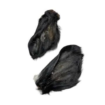 Ancestral Hunter Dehydrated Ears for Dogs - Natural Whole Cow Ears - Safe Rawhide Alternative - Healthy Dog Chews - Gently Dehydrated - 100% Cow - Pack of 2
