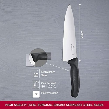 Victorinox Swiss Classic 8-Inch Chef's Knife for Effortless Cutting