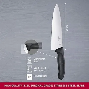 Victorinox Swiss Classic 8-Inch Chef's Knife for Effortless Cutting