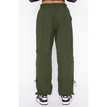 Stylish DISCIPBUSH Cargo Pants for Women Baggy Fit Fashion