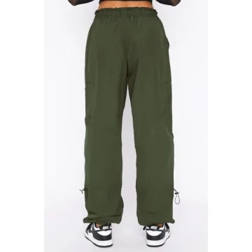 Stylish DISCIPBUSH Cargo Pants for Women Baggy Fit Fashion